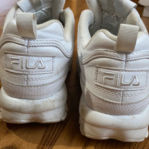 White Filas - Picture 4 of 4